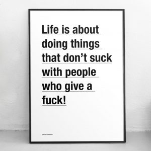 Life poster