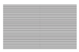 Multiple horizontal black lines arranged in parallel rows creating a minimalist striped pattern on white background for nmc